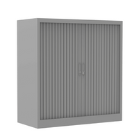 Roldeurkast 105x120 cm aluminium