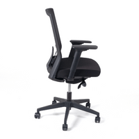 Zijaanzicht bureaustoel Donk