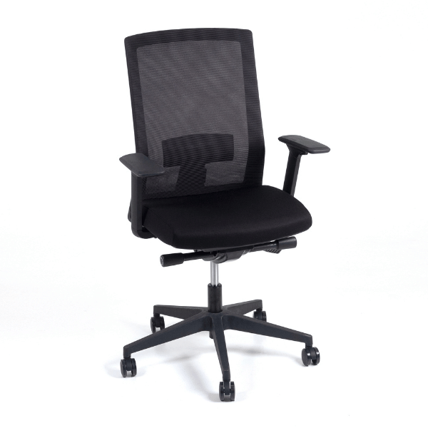 Bureaustoel Donk Zwart