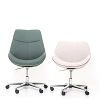 Rien conferentiestoelen met hoge en lage rug