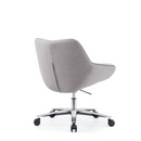 Rien conferentiestoel in lichtgrijze stof