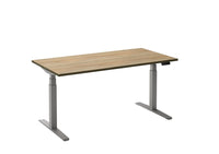 Bureau Flex 2 180x80 Aluminium/Robson