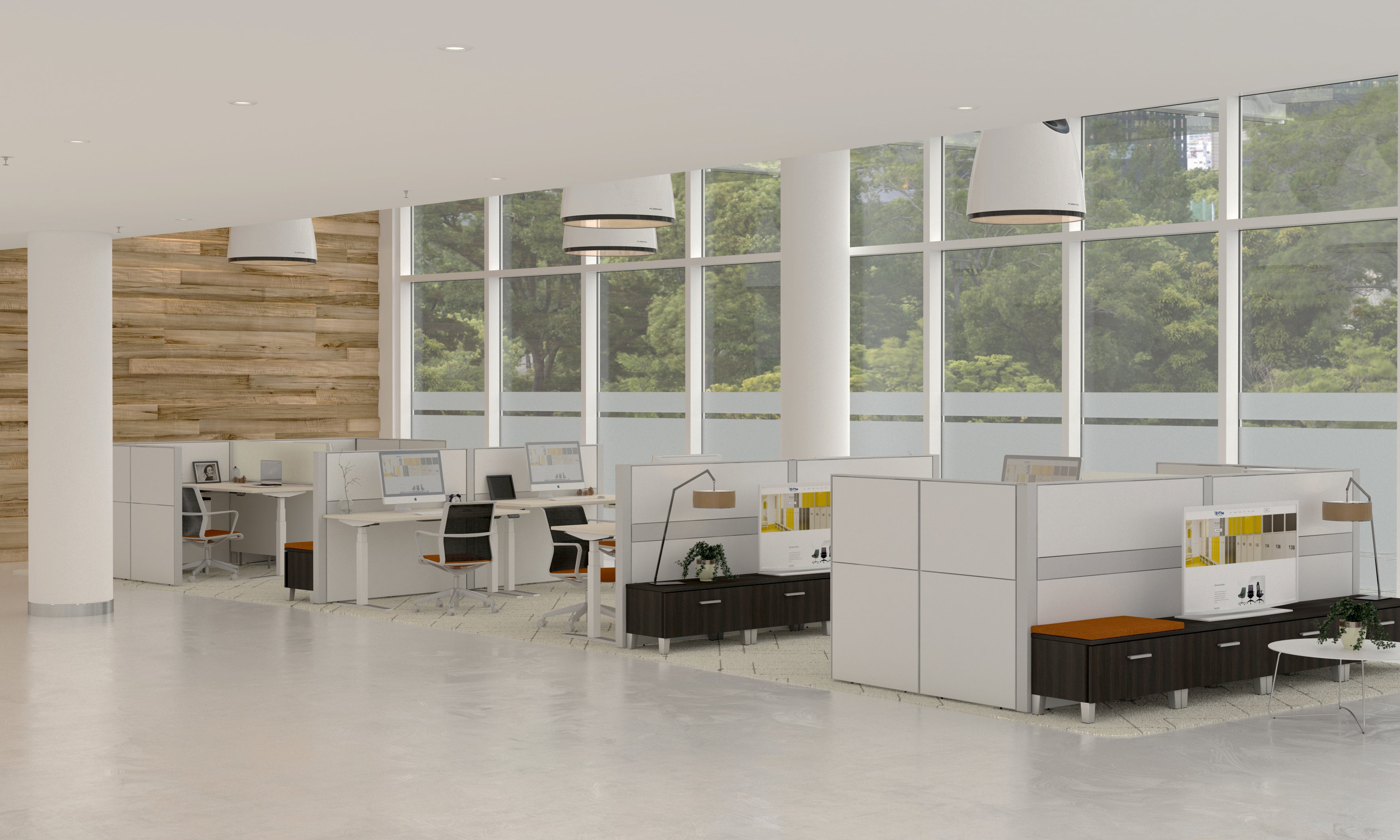 Bureau Flex 2 elektrisch verstelbaar (2 motorig) 180x80 cm