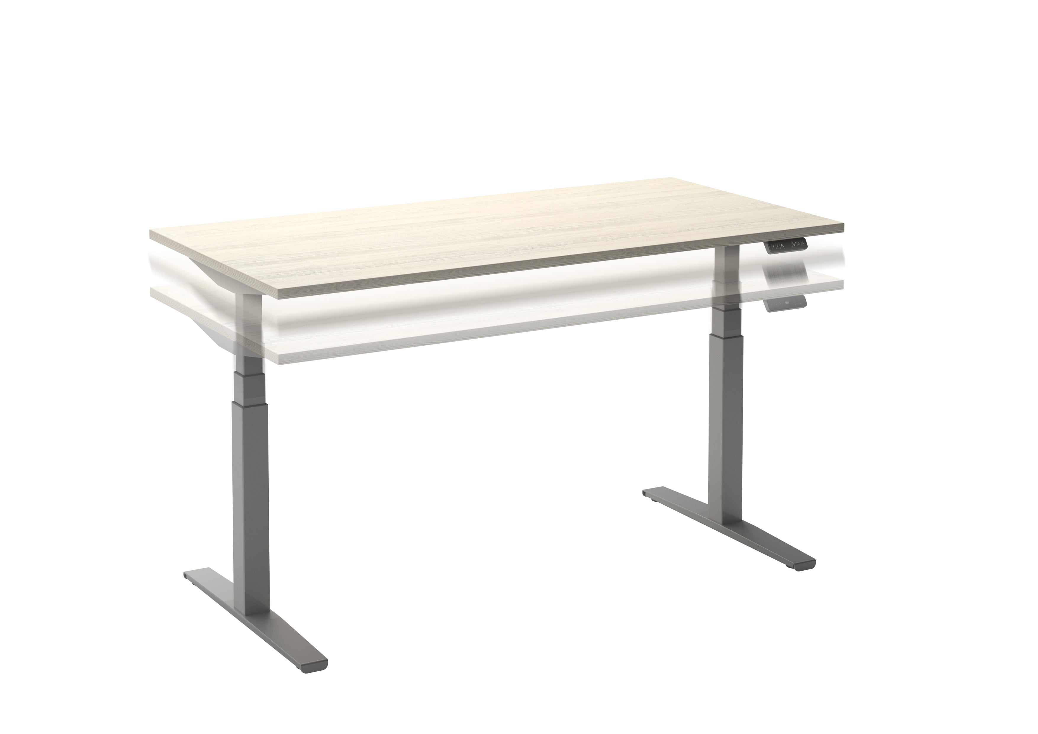 Bureau Flex 2 elektrisch verstelbaar (2 motorig) 180x80 cm