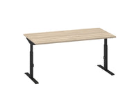 Move-t bureau 120x80 9005/Eiken wit