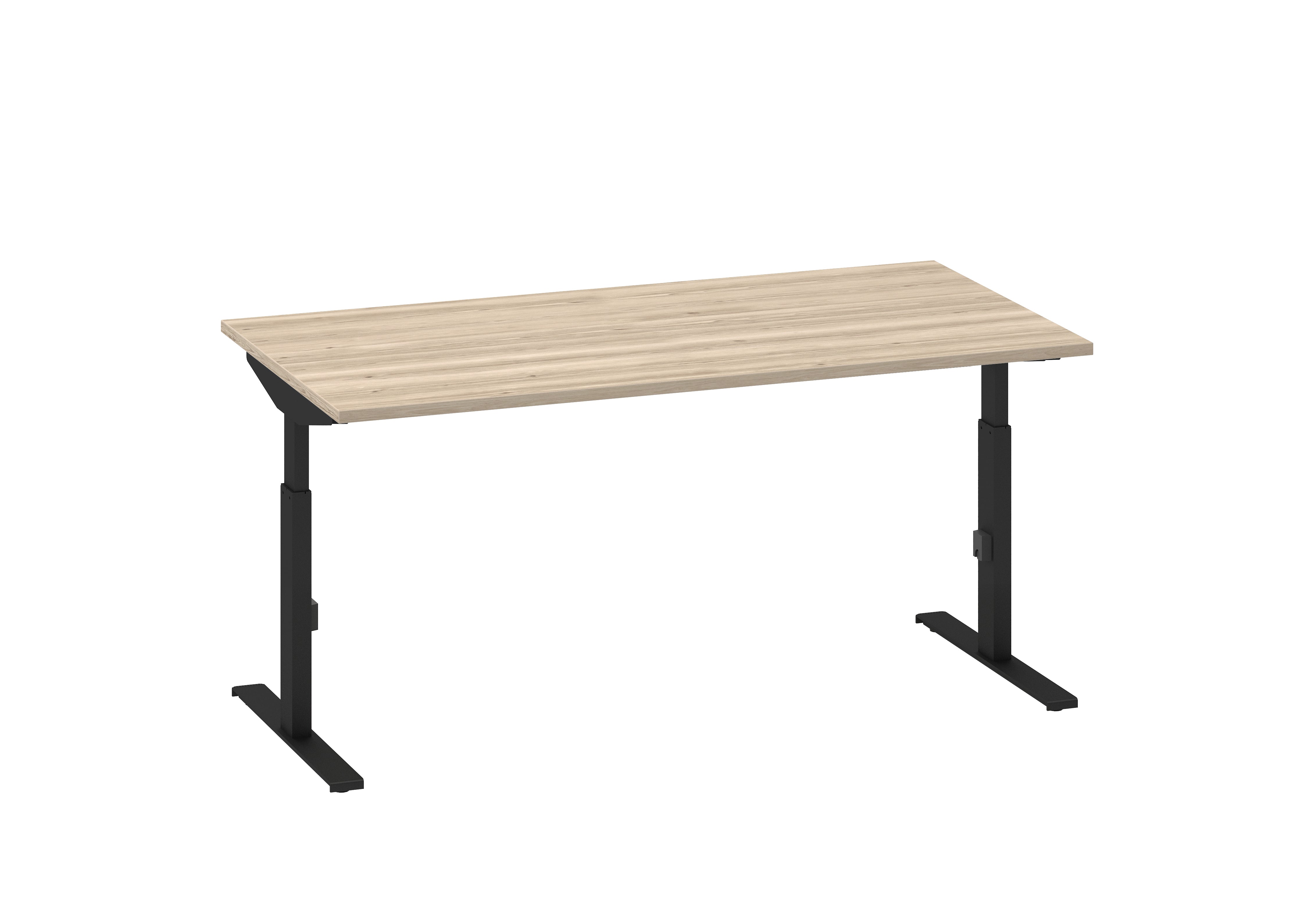 Move-t bureau 120x80 9005/Eiken wit