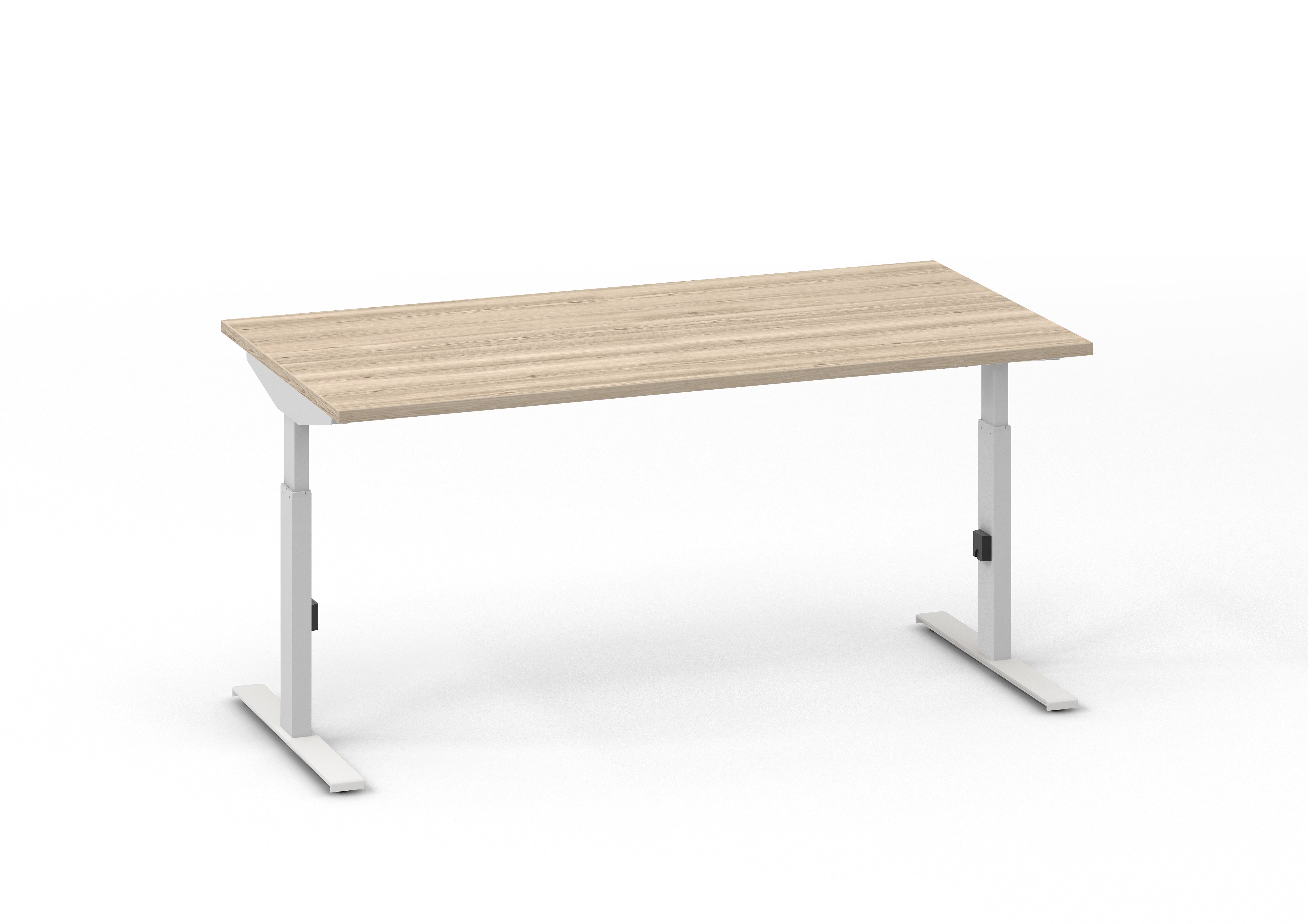 Move-t bureau 120x80 9010/Eiken wit