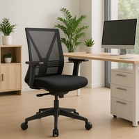 Bureaustoel Bron Zwart