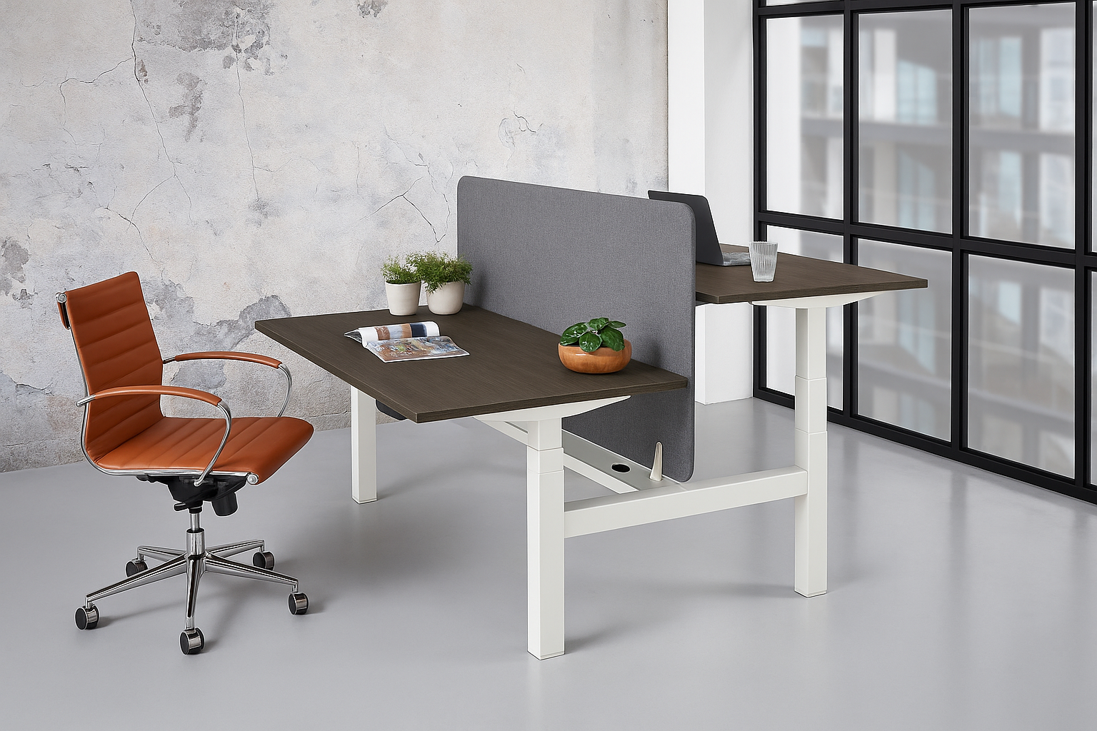 Duo-bureau Comfi Compleet 140x80 cm