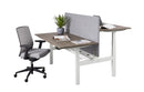 Duo bureau Furniture Link wit frame