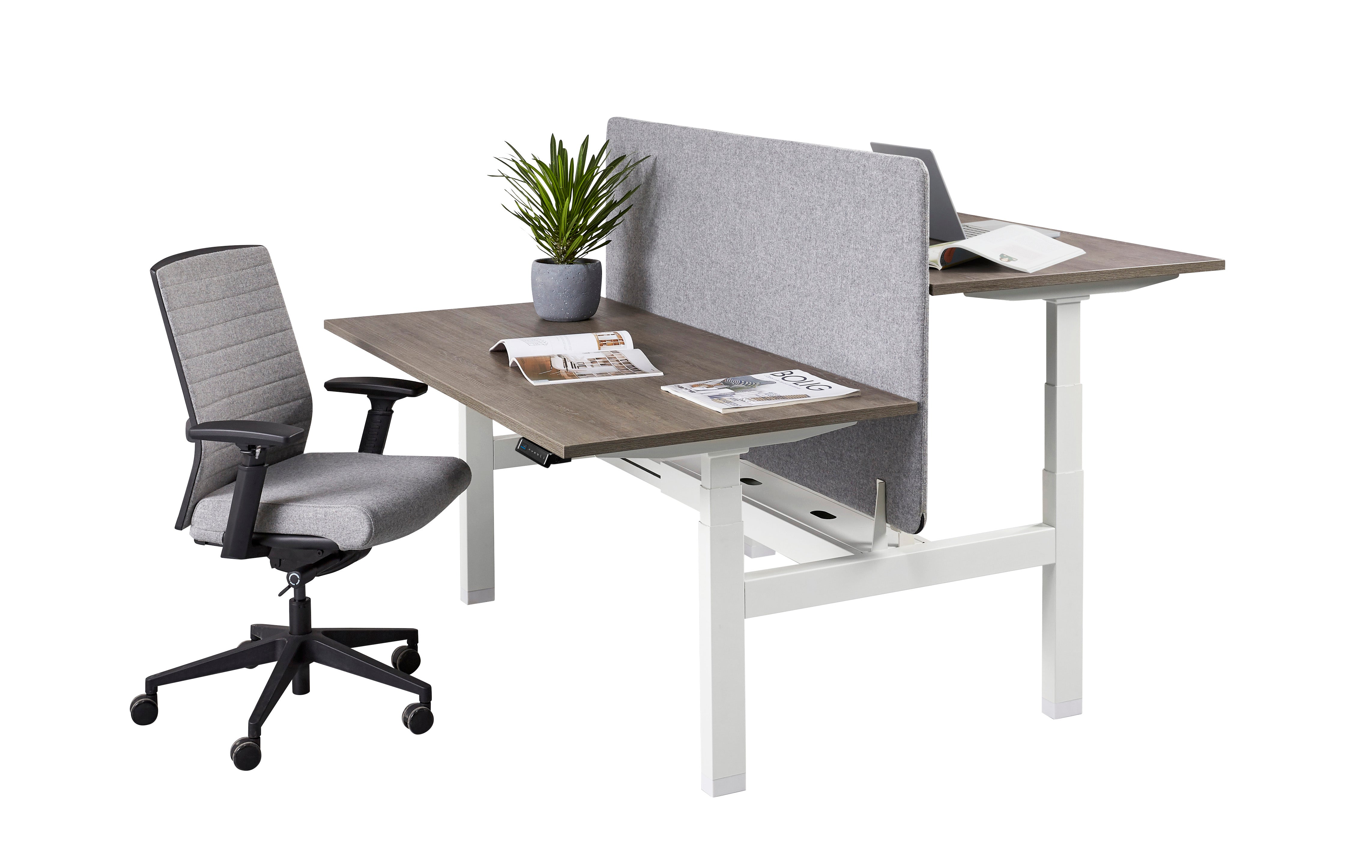 Duo-bureau Comfi Compleet 180x80 cm
