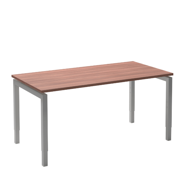 Move 4 bureau aluminium/havanna