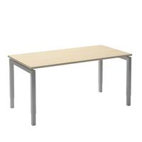 Move 4 burueau 120x80 wit/ahorn