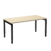 Bureau Move 4 140x80 zwart/ahorn