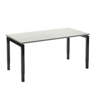 Bureau Move 4 140x80 zwart/wit