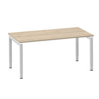 Move 4 bureau 140x80 wit/eiken wit