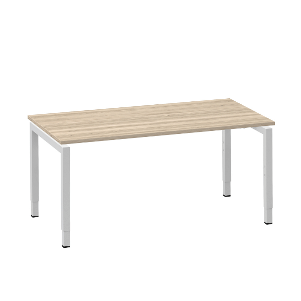 Bureau Move 4 Furniture Link 180x80 cm Wit/Eiken wit