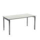 Bureau Move 4 200x80 cm Alu/Wit