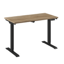 Bureau Flex 1 elektrisch verstelbaar QA (1 motorig) 120x60 cm Zwart/Robson