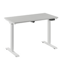 Bureau Flex 1 elektrisch verstelbaar QA (1 motorig) 120x60 cm Wit/Wit