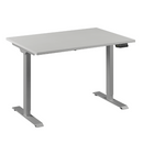 Flex 1 bureau Furniture Link 120x80 cm Aluminium/Wit