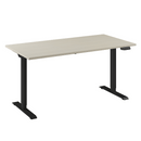 Bureau Flex 1 60x80 Zwart/Ahorn