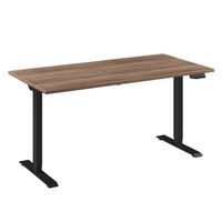 Bureau Flex 1 60x80 Zwart/Havanna