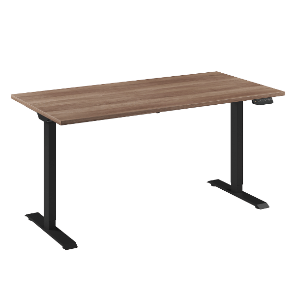 Bureau Flex 1 60x80 Zwart/Havanna