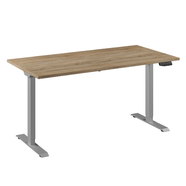 Bureau Flex 1 60x80 aluminium/robson