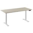 Bureau Flex 1 60x80 aluminium/ahorn