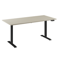 Flex 1 bureau Furniture Link zwart/ahorn