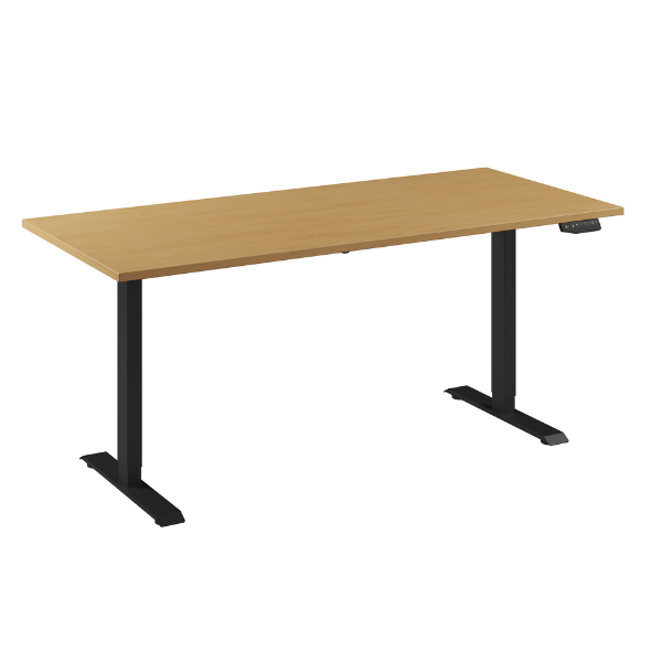 Flex 1 bureau Furniture Link zwart/beuken