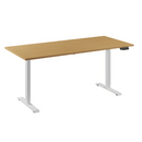 Flex 1 bureau 180x80 wit/beuken