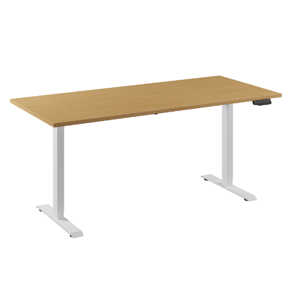 Flex 1 bureau 180x80 wit/beuken