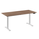 Flex 1 bureau 180x80 wit/havanna