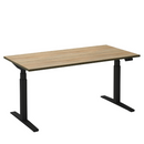 Elektrisch bureau Flex 2 Zwart/Robson 120x80 cm