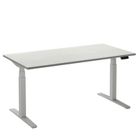 Elektrisch bureau Flex 2 Wit/wit 120x80 cm