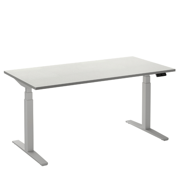 Elektrisch bureau Flex 2 Wit/wit 120x80 cm