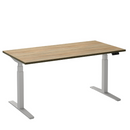 Flex 2 sta/zitbureau 160x80 cm Wit/Robson