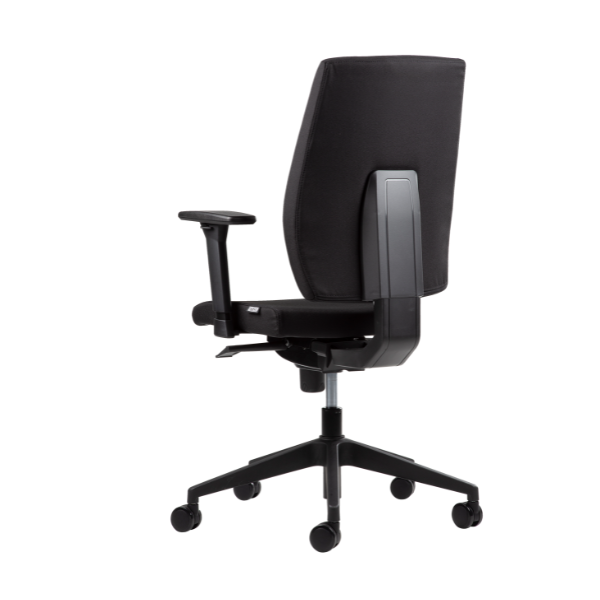 Achterkant bureaustoel Bonk