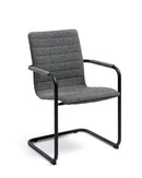 Deluxe vergaderstoel in grijs