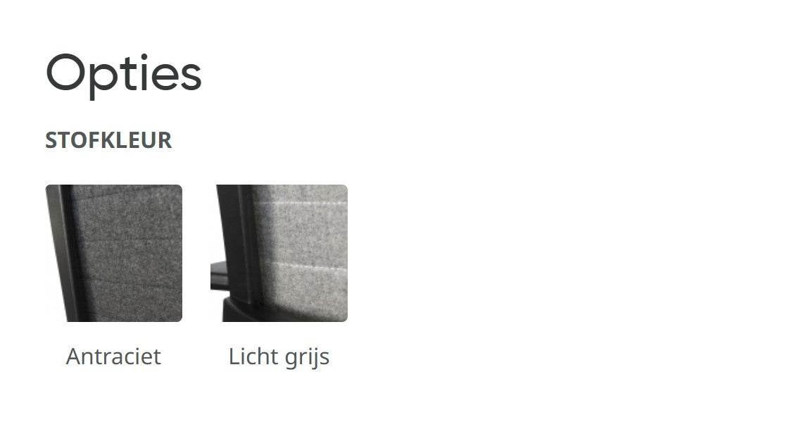 Vergaderkruk Nova (hoog model) 2 kleuren