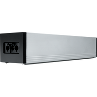 Opbouwunit in zwart/alu van Furniture Link