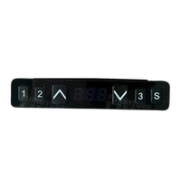 Bedieningspaneel verplaatsbaar hoog/laag (voor Flex 2 bureaus)