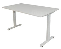 Bureau Dsq Euro 160X80Cm Met T-Poot Wit Ral 9016 / Bureaus