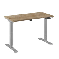 Bureau Flex 1 elektrisch verstelbaar QA (1 motorig) 120x60 cm Aluminium/Robson