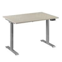 Flex 1 bureau Furniture Link 120x80 cm Aluminium/Ahorn