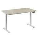 Bureau Flex 1 elektrisch verstelbaar QA (1 motorig) 140x80 cm - Wit / Ahorn