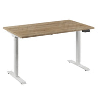 Bureau Flex 1 elektrisch verstelbaar QA (1 motorig) 140x80 cm - Wit / Robson