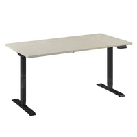 Bureau Flex 1 60x80 Zwart/Ahorn